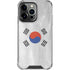 South Korean Flag Distressed iPhone 13 Pro Clear Case